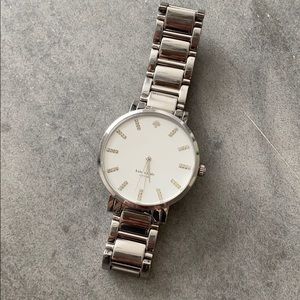 Kate Spade ladies silver watch